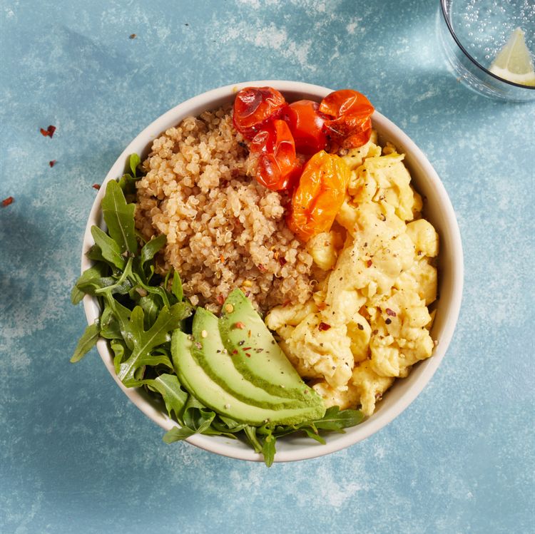 Quinoa bowl with vegetables