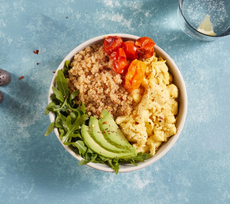 Quinoa bowl with vegetables